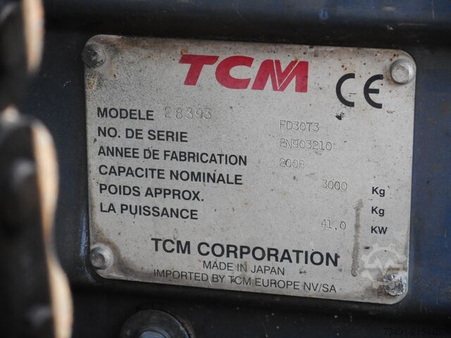Gabelstapler TCM FD30T3  Triplex + SS