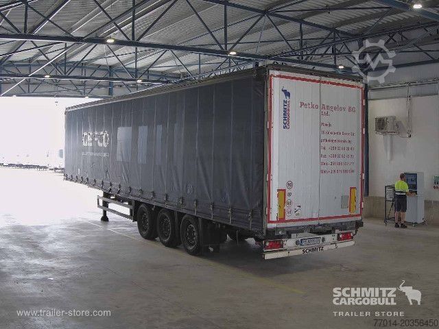 Auflieger mit Pritsche & Plane Schmitz Cargobull Curtainsider Standard