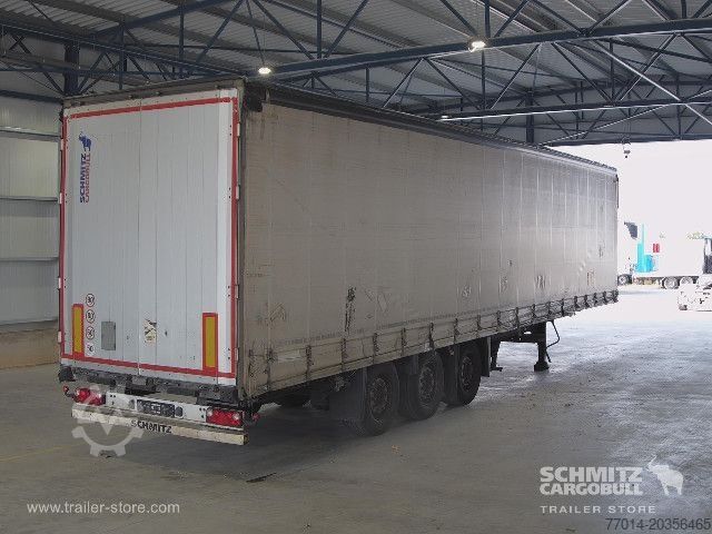 Auflieger mit Pritsche & Plane Schmitz Cargobull Curtainsider Standard