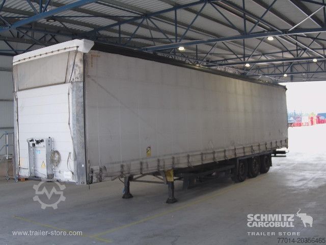 Auflieger mit Pritsche & Plane Schmitz Cargobull Curtainsider Standard