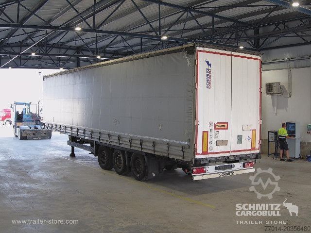 Auflieger mit Pritsche & Plane Schmitz Cargobull Curtainsider Standard