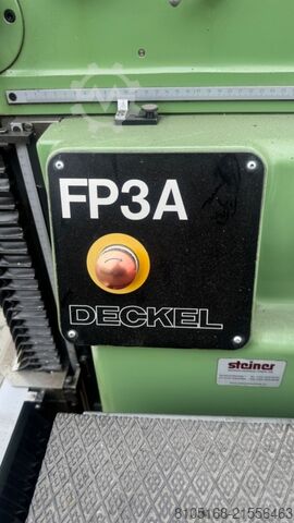 Universal Milling Machine DECKEL FPA3 2271