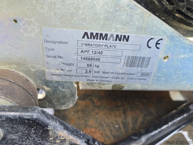 Hand compactor Ammann APF 1240