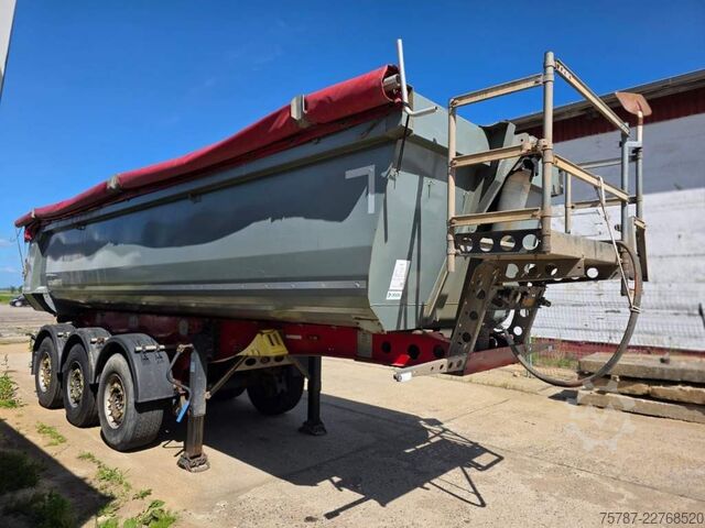 Tipper semitrailer SCHMITZ CARGOBULL ca. 26 cbm Hlabrund Hinterkipper, Lift