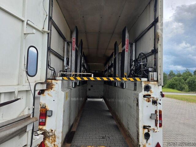 Semiremorcă LANGENDORF Innenlader Glas, Lift, deutsch, Strombetrieb