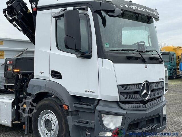 Veokile paigaldatud kraana Mercedes-Benz Antos 1830 Hiab X-HIDUO138E2 Kran +FB 5+6 Kreis