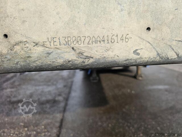 2011 VAN HOOL 3B0072 | TSINGITUD TERASRAAM | ALUMIINIUMVELJED | BPW KETASPİDURID | TUV APK/ 31-03-20 VAN HOOL 3B0072 | GALVANISED STEEL CHASSIS | ALU RIMS |B...