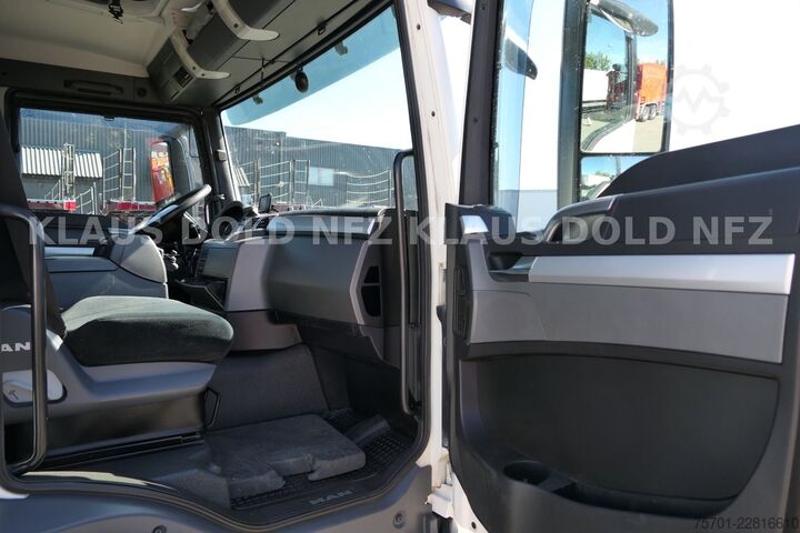 شاحنة قلّابة بذراع تحميل متحرك MAN TGS 35.480 Abrollkipper Hiab Retarder Euro 6