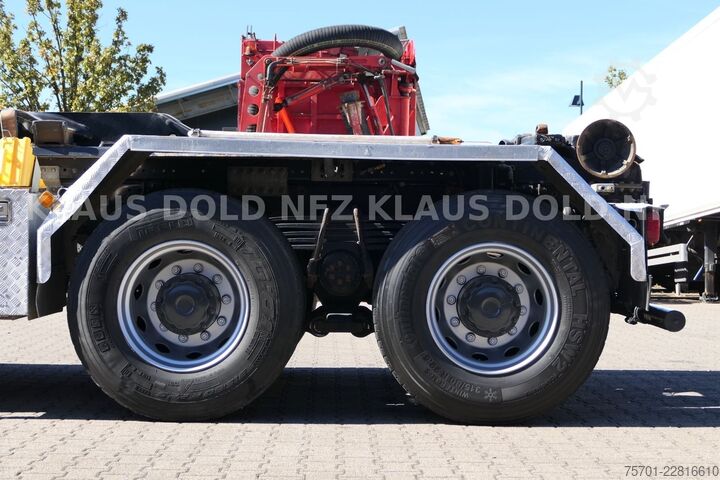 شاحنة قلّابة بذراع تحميل متحرك MAN TGS 35.480 Abrollkipper Hiab Retarder Euro 6