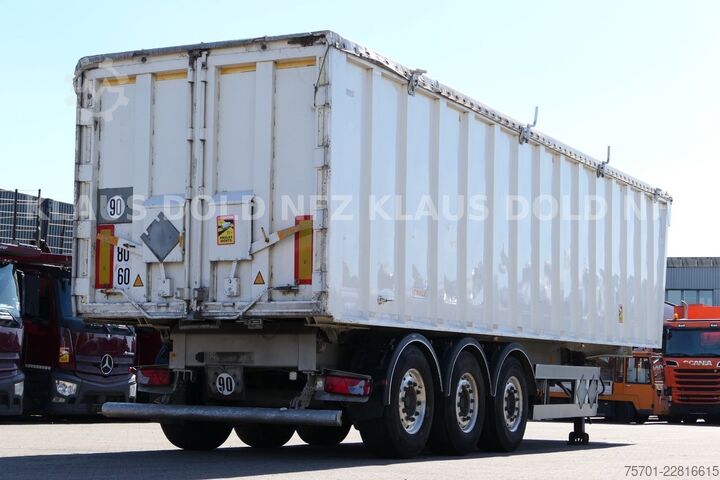 مقطورة نصف قلابة BENALU Bencere Kippmulde 56 m³ Liftachse Plane
