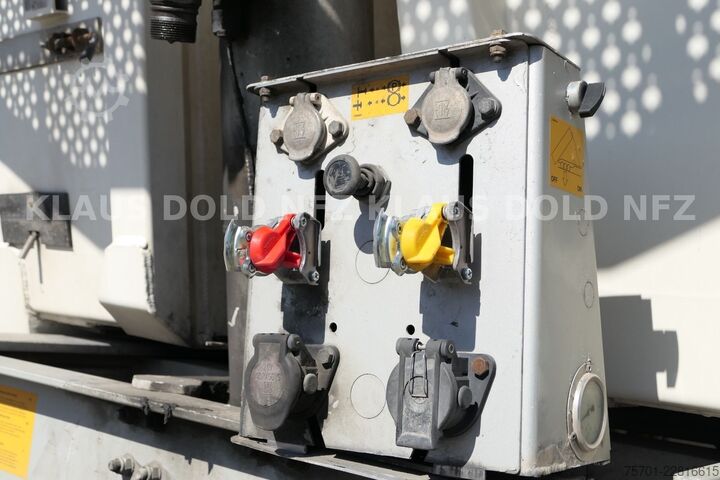 مقطورة نصف قلابة BENALU Bencere Kippmulde 56 m³ Liftachse Plane