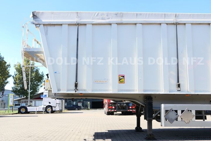 مقطورة نصف قلابة BENALU Bencere Kippmulde 56 m³ Liftachse Plane