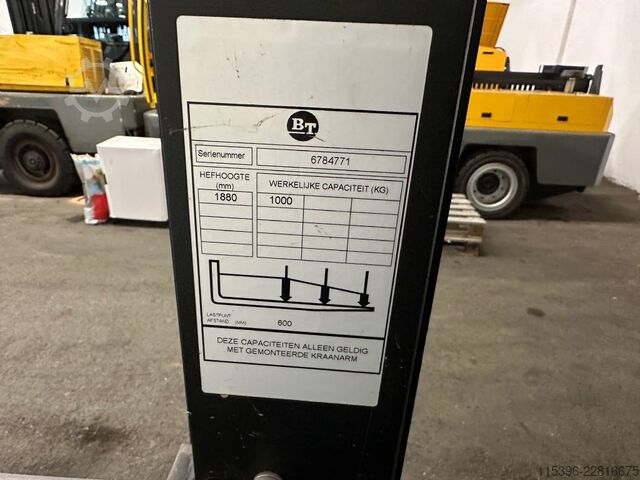 Commissionatore verticale Toyota OSE 100 - 1401 Stunden !!!!