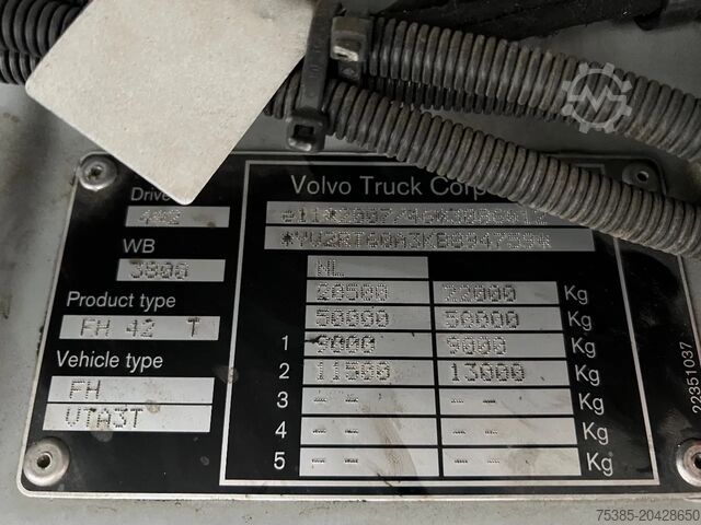 Standard-SZM Volvo FH 540 4x2 absolute full options