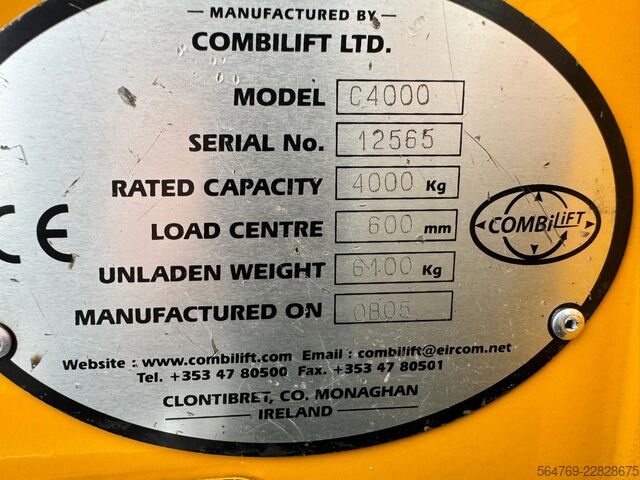 Stivuitor cu patru direcții Combilift C4000 /2008 /Diesel/ Only 6262 hours
