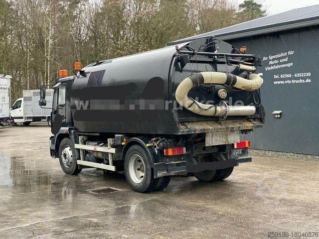 Машина за чистење патишта MAN Kehrmaschine Bucher Schörling Blatt Federung