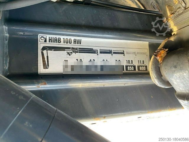 شاحنة صغيرة بيك أب MAN 8.180 BB 4x4 Hiab LK Pritschenaufbau