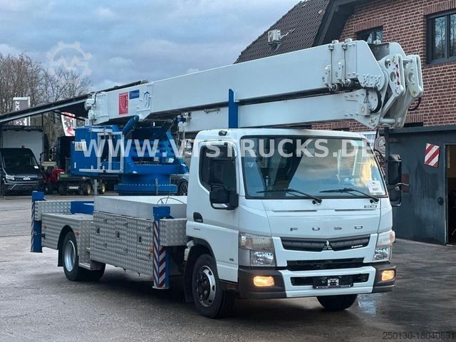 Truck-mounted crane van MITSUBISHI Fuso Canter 9C18 Klaas Dachdeckerkran
