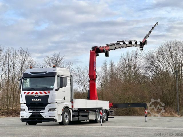 Autokran MAN TGX TG3 26.510 HMF Kran 5020K RCS + JIB
