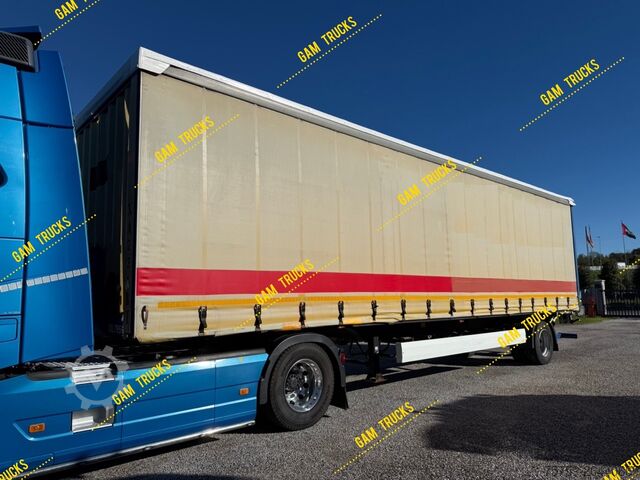 篷布半挂车 Krone SEP Pritsche mit Plane + LBW Zepro