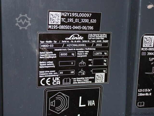  Linde H 80 D-03  396