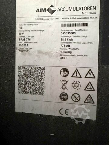 Carrello elevatore elettrico a 4 ruote Jungheinrich EFG 540k  G240-600DZ