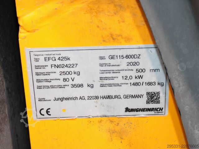  Jungheinrich EFG 425k  GE115-600DZ