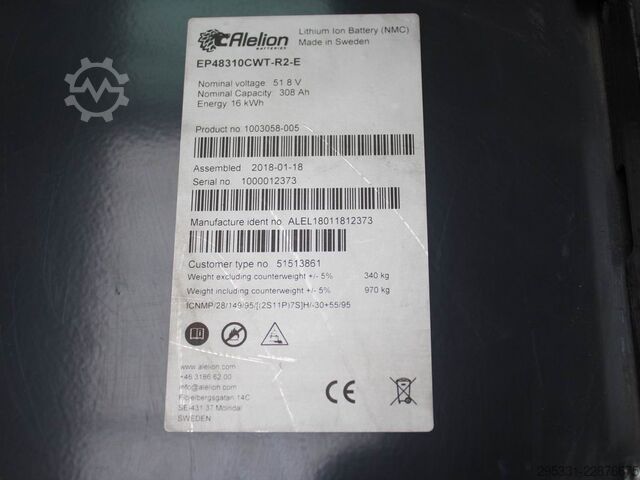 Schubmaststapler Jungheinrich ETV 216  E-740DZ
