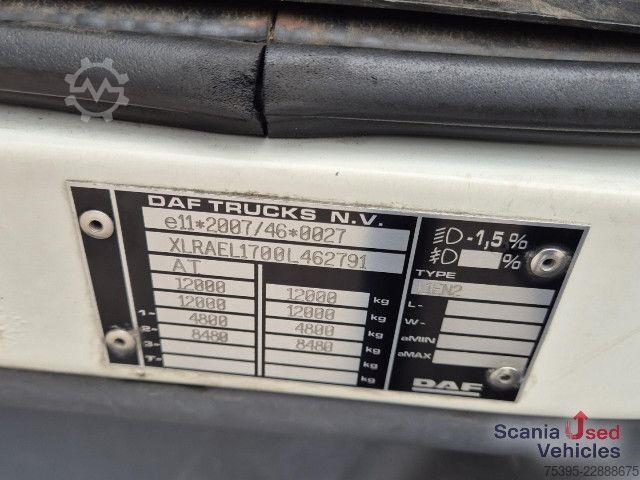 Van badan peti sejuk DAF LF 230 Kühlkoffer Türen LBW