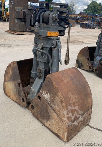Concha bivalve Liebherr GM10 Zweischalengreifer für 12-18 to