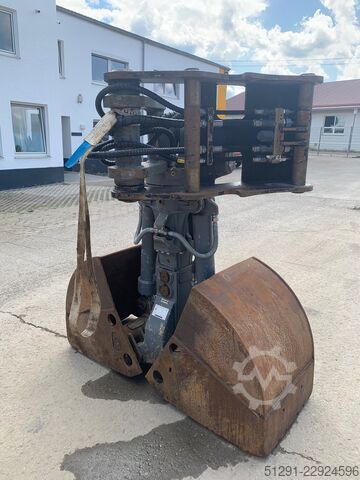 Concha bivalve Liebherr GM10 Zweischalengreifer für 12-18 to