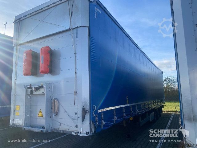 Open semitrailer with tarp Schmitz Cargobull Schiebeplane Mega