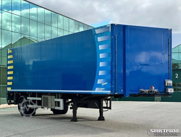 Reefer semitrailer HRD NTS BI-TEMP COOLING TAIL LIFT STEERING AXLE CITY