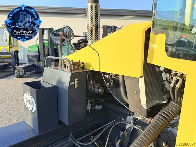 Carretilla retráctil de 4 vías Combilift C5000XL GAS TRIPLEX 6920 FREE-LIFT CABIN