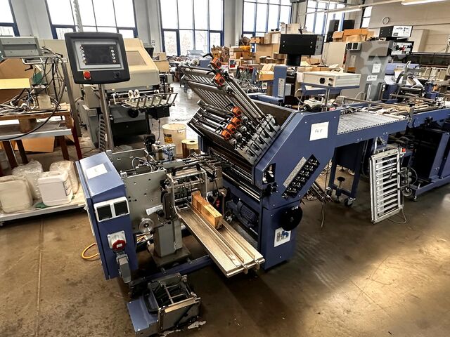 Máquina de dobragem Herzog+Heymann F530 mobil + M7.32 XS 300/6 + STA30F