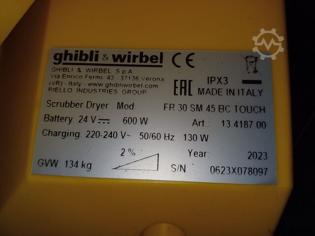 Čistička a sušička Ghibli & Wirbel FR 30 SM 45 BC TOUCH