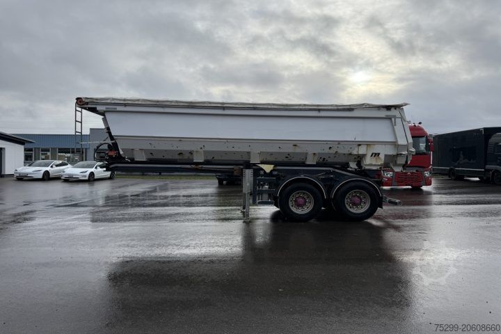 Tipper semitrailer Meierling 2MSA 18 Kipper / Swiss-Vehicle