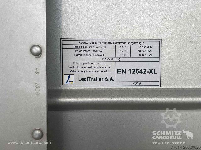 Rơ moóc bán mở với bạt phủ Leci Trailer Curtainsider Standard