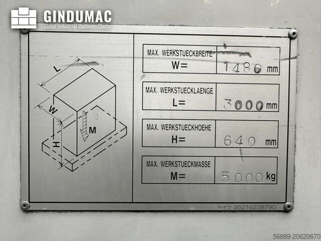 Vertical Machining Centre Mazak FJV 60/120