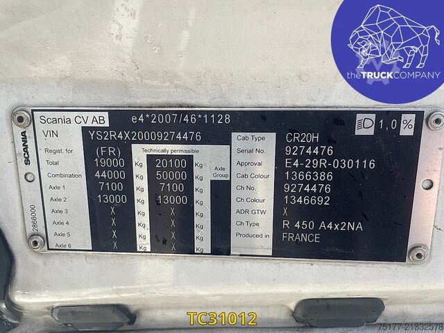 Standaard-SZM Scania R 450