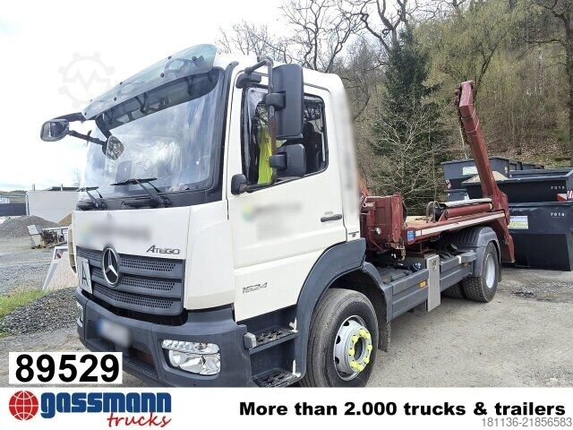 Kiepwagen Mercedes-Benz Atego 1624 L 4x2, Tele-Absetzer, Funk