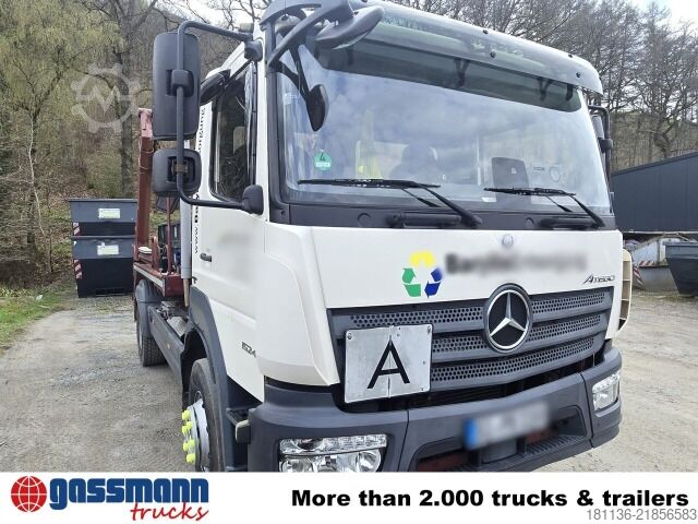 Kiepwagen Mercedes-Benz Atego 1624 L 4x2, Tele-Absetzer, Funk