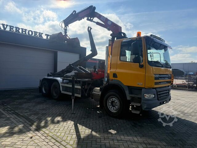 DAF CF 85.410 | HMF 1820 | AJK Hydrolift | 6x4 | Year 2009 | Only 300.000KM DAF CF 85.410 | HMF 1820 | AJK Hydrolift | 6x4 | Ye...