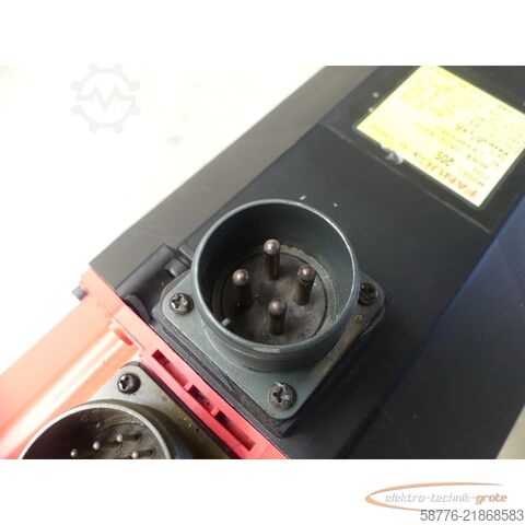  Fanuc A06B-0502-B272 20S AC Servo Motor SN: C942A3208