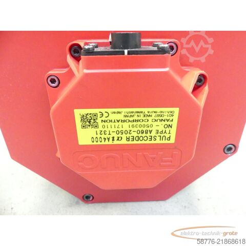 управляващ блок Fanuc A06B-2045-B100 Servo Motor SNC17YC078C + A860-2050-T321 -neuwertig-