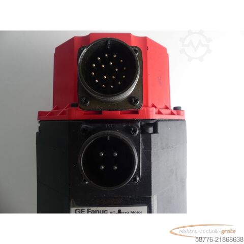 Steuerung Fanuc GE  A06B-0128-B176 # 7000 ?6/3000 AC Servo Motor Seriennummer: C009C2874