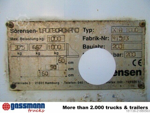 شاحنة صندوقية Mercedes-Benz Atego 815 4x2