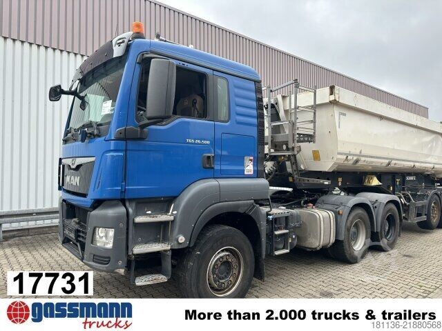 Стандартный седельный тягач MAN TGS 26.500 6X4 BLS, Retarder, Hydraulik