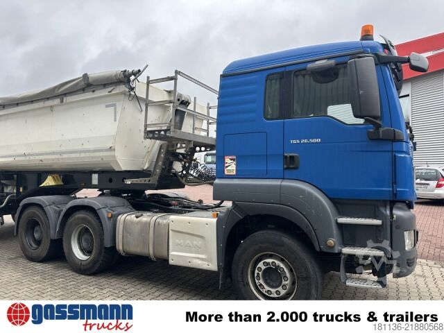 Стандартный седельный тягач MAN TGS 26.500 6X4 BLS, Retarder, Hydraulik