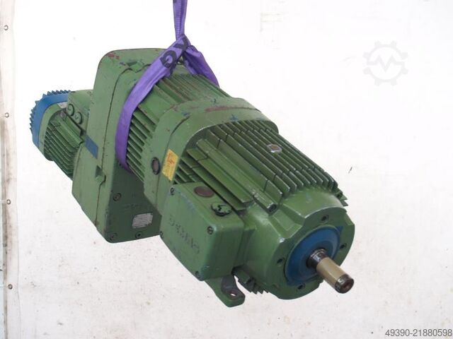 Dvostupanjski elektromotor, Schubanker reduktorski motor, Demag motor, pogon podvozja DEMAG KBA 125 B + KBA 80 A - FG 08B-B3-23-H1-F1
